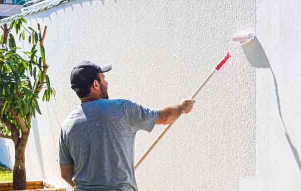 Pintura de áreas externas